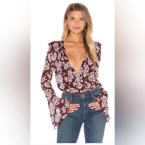 Band of Gypsies Vintage Floral Bodysuit Band of Gypsies